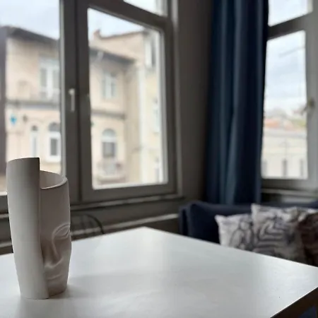 High Ceiling Cozy With 3 Bedroom Beyoglu Apartment