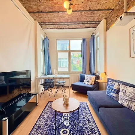 High Ceiling Cozy With 3 Bedroom Beyoglu Apartment *