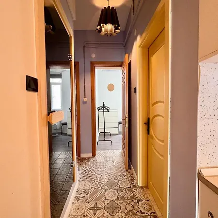 High Ceiling Cozy With 3 Bedroom Beyoglu Apartment *
